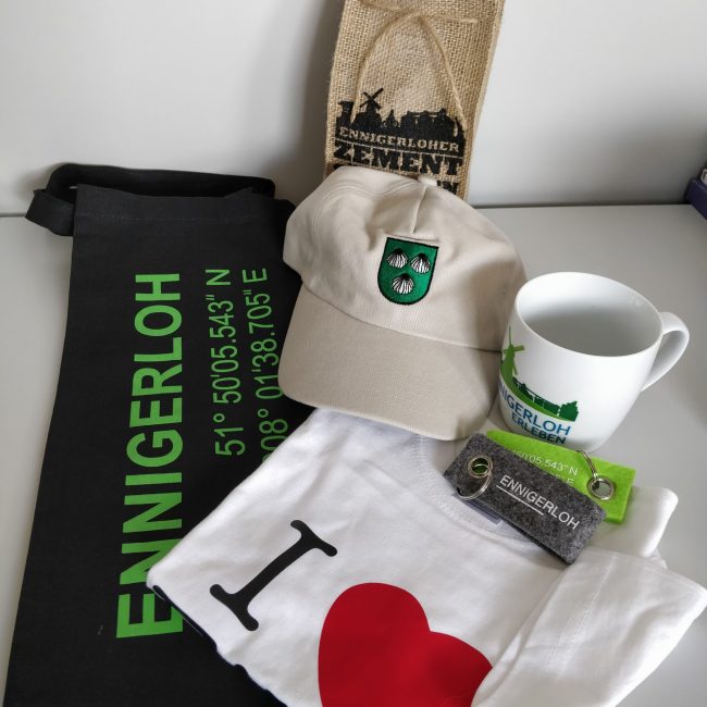 Ennigerloher Souvenirs auch in Corona-Zeiten erhältlich
