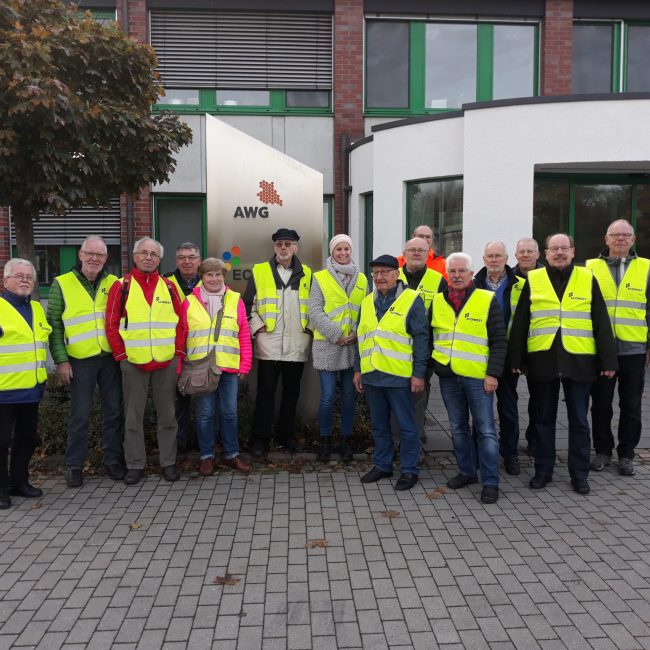 Nachbericht zur Führung bei der AWG am 08.11.2019