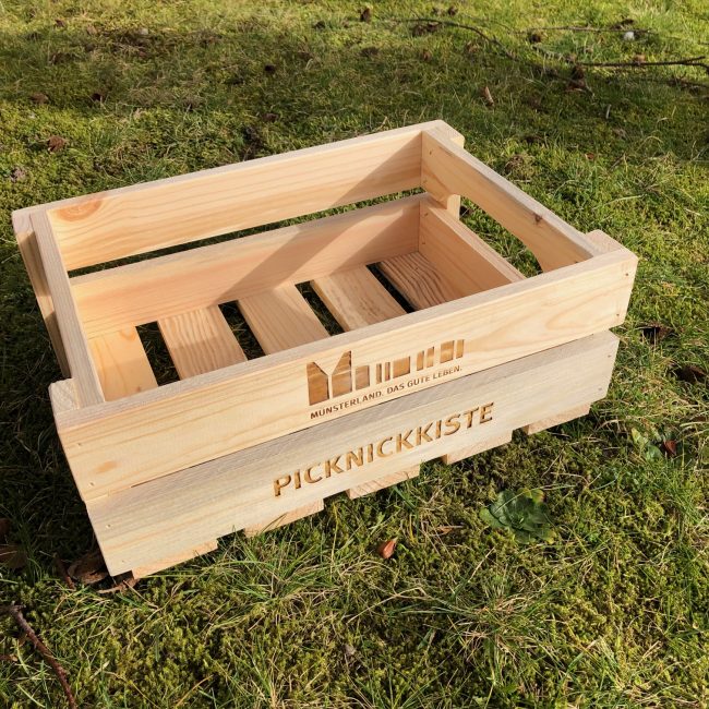 Neu beim Stadtmarketing: Die Münsterländer Picknickkiste