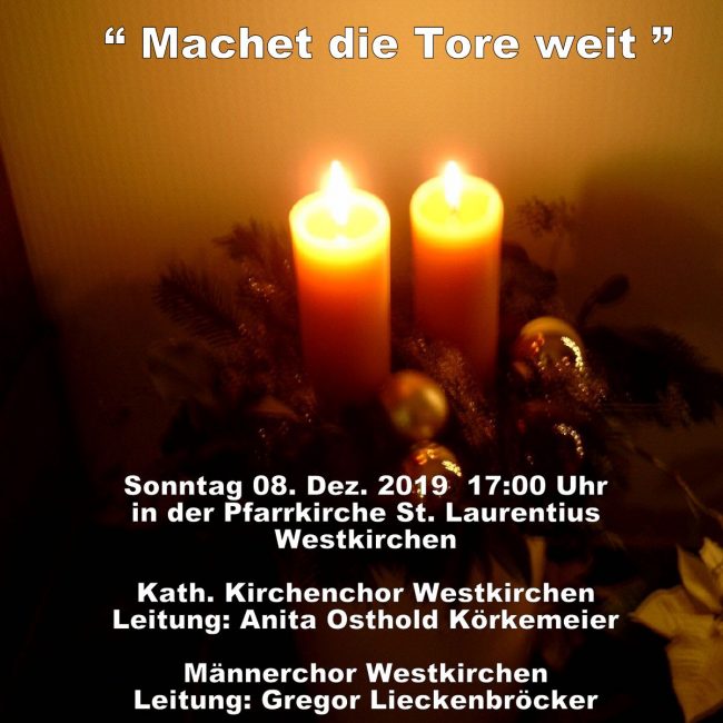 Weihnachtskonzert Westkirchen