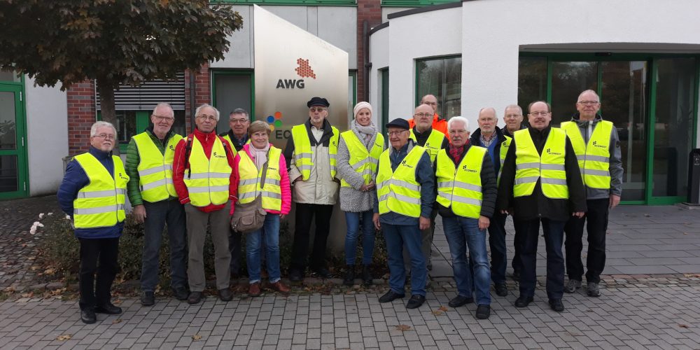 Nachbericht zur Führung bei der AWG am 08.11.2019