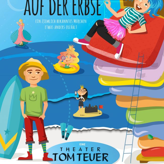 Theater Tom Teuer: Die Prinzessin auf der Erbse (Kindertheater, ab 4 Jahren)