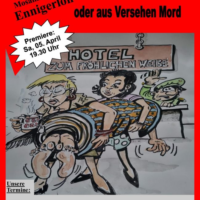 Kolping-Theatergruppe Ennigerloh präsentiert: Frauenpension-oder aus Versehen Mord