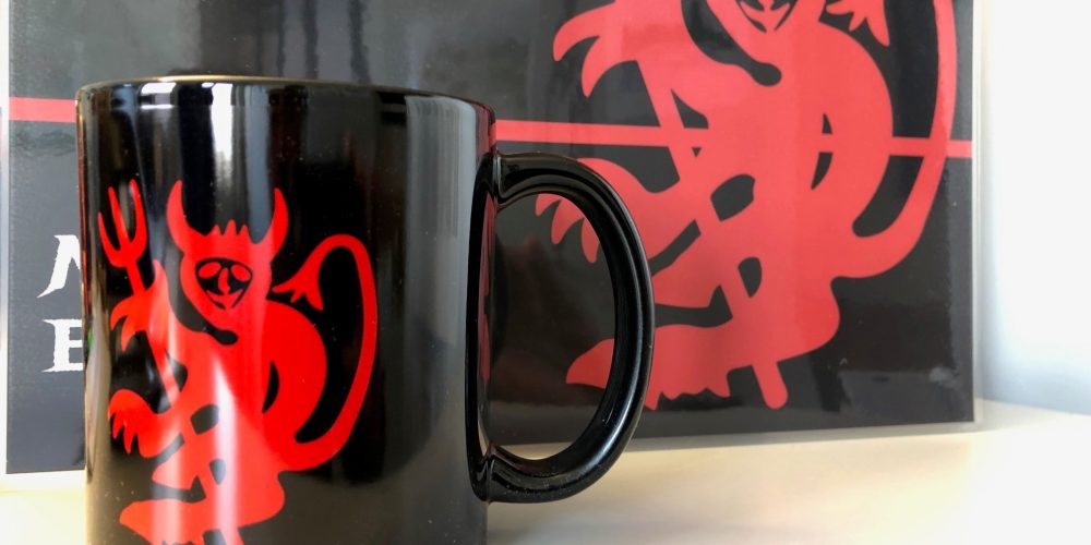 Neu beim Stadtmarketing: Limitierte Kaffeetasse „Döüwel“